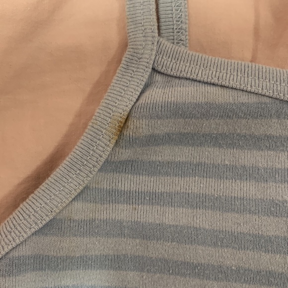 brandy melville blue striped belle tank - Picture 2 of 3